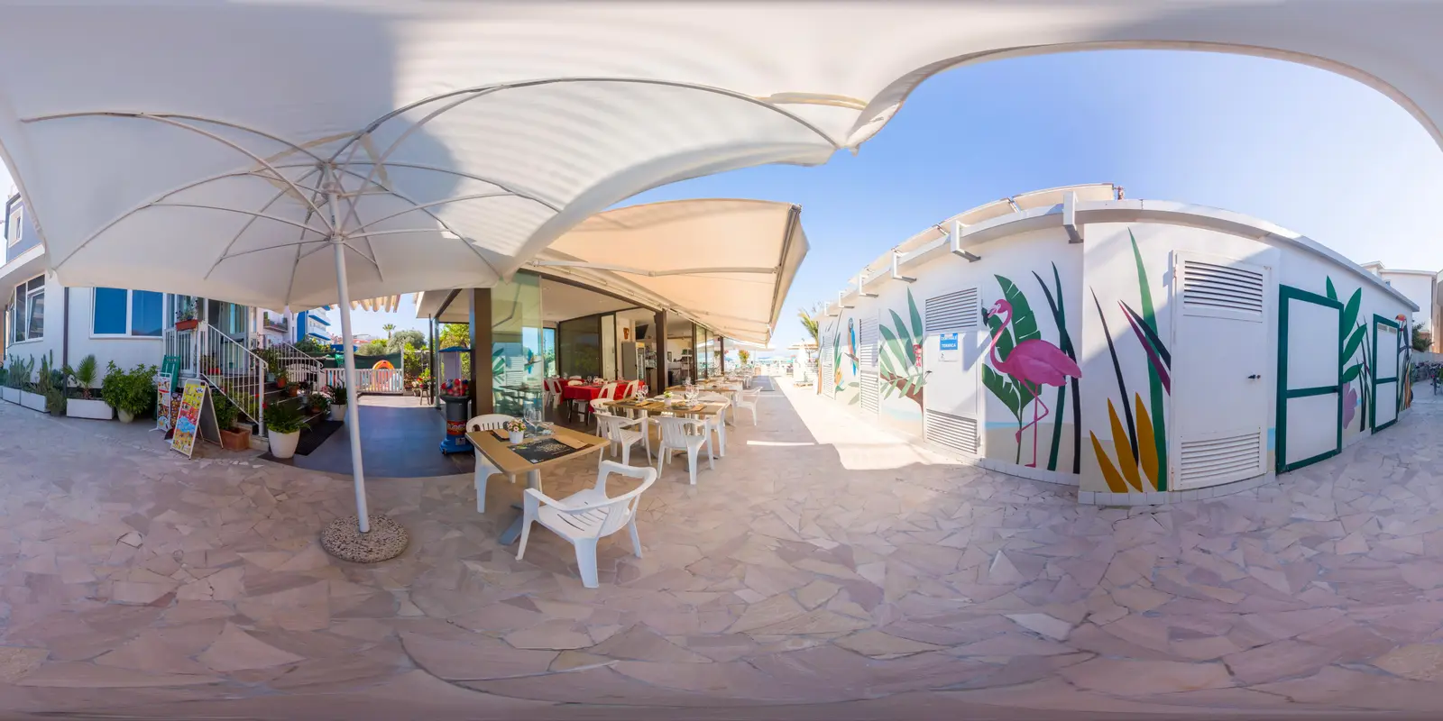 Anteprima della scena: Ristorante esterno
